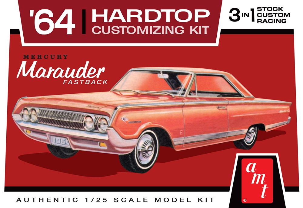 AMT 1294 1:25 1964 Mercury Marauder Hardtop