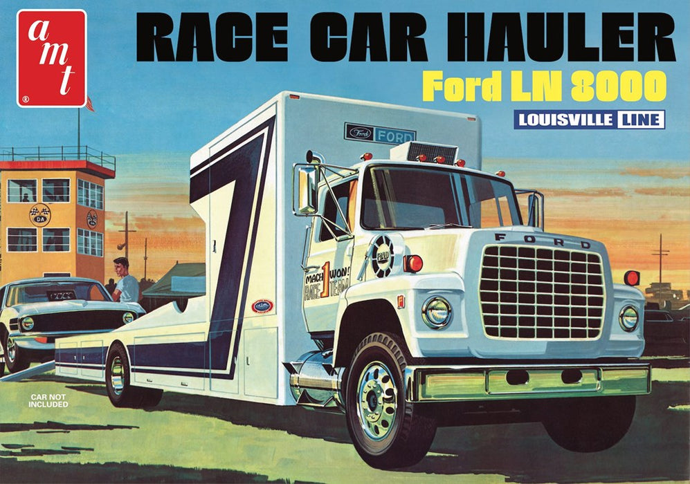AMT 1316 1:25 Ford LN 8000 Race Car Hauler