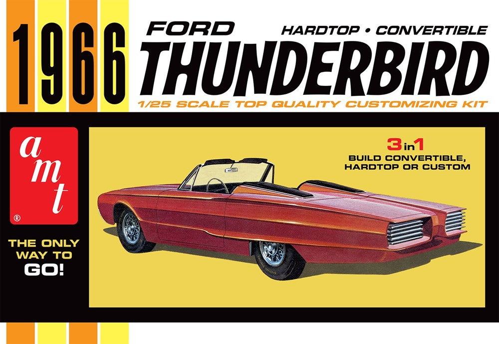 AMT 1328 1:25 1966 Ford Thunderbird Hardtop/Convertible