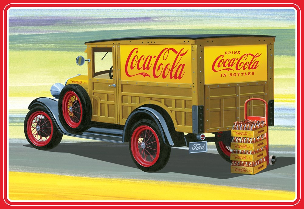 AMT 1333 1:25 1929 Ford Woody Pickup (Coca-Cola)