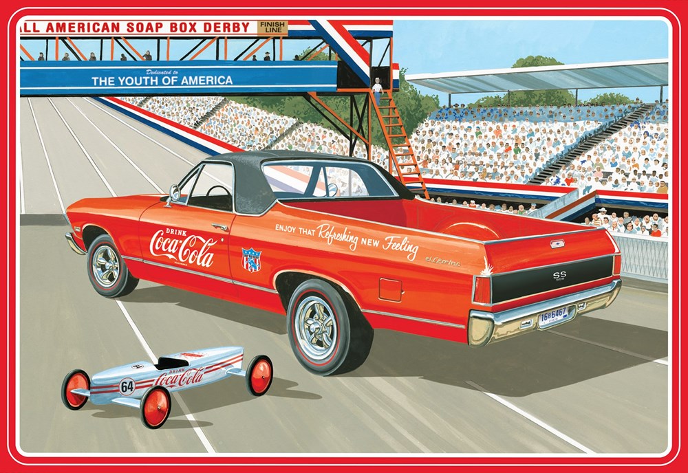 AMT 1362 1:25 1968 Chevy El Camino SS (Coca-Cola)