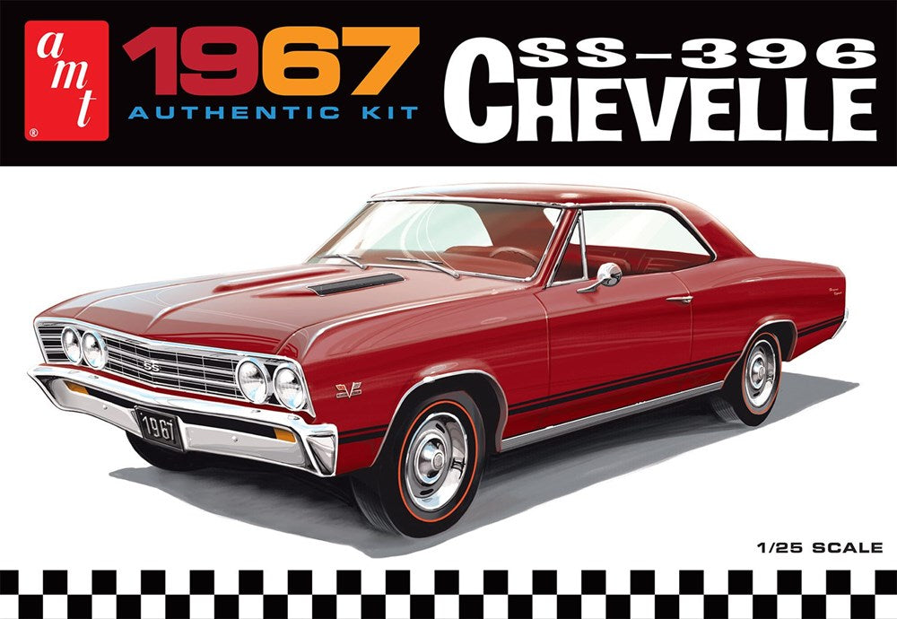 AMT 1388 1:25 1967 Chevy Chevelle SS-396