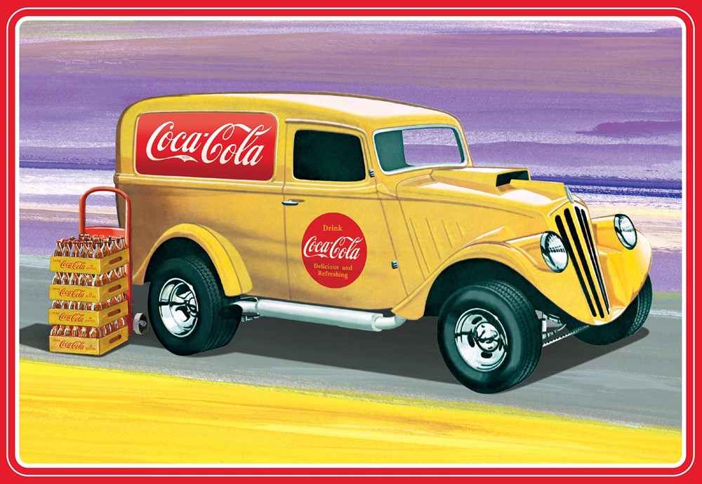 AMT 1406 1:25 1933 Willys Panel Truck (Coca-Cola)