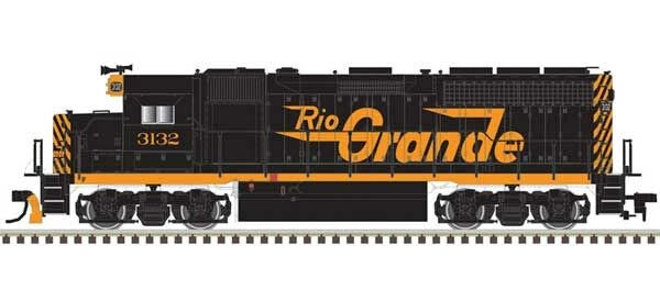 Atlas 10004043 HO EMD GP40 - LokSound and DCC - Master(R) Gold - Denver & Rio Grande Western(TM) No.3136 (black, orange)