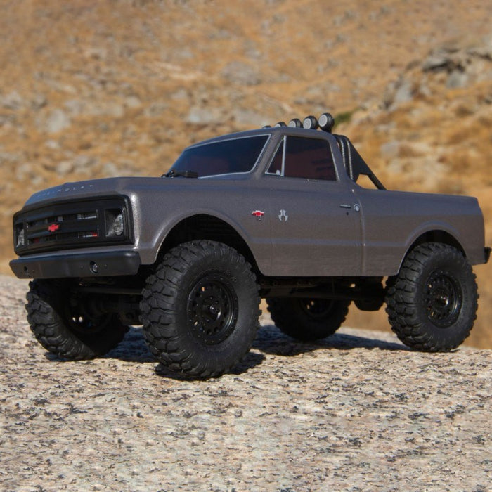 Axial SCX24 1/24 1967 Chevrolet C10 Truck 4WD RTR, Silver