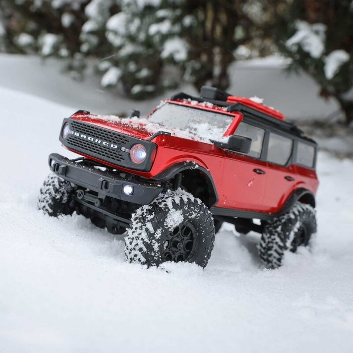 Axial SCX24 1/24 2021 Ford Bronco 4WD RTR, Red