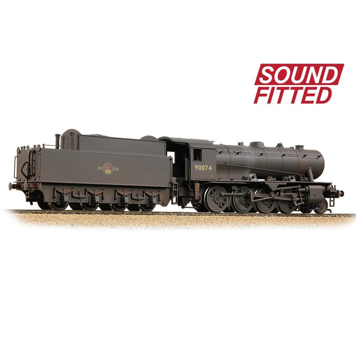 Branchline [OO] 32-259ASF WD Austerity 90074 BR Black (Late Crest) [W]