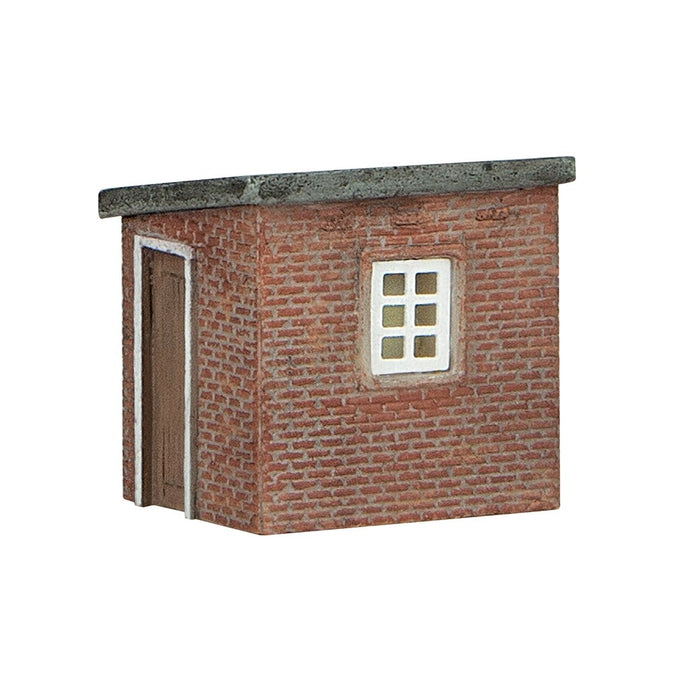 Graham Farish [N] 42-0025 Scenecraft Brick Lineside Hut