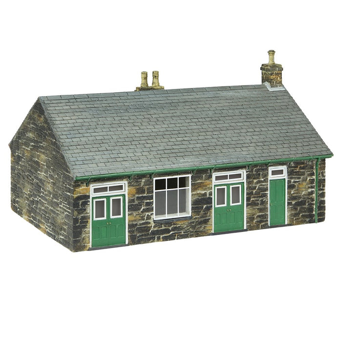 Branchline [OO] 44-0169G Scenecraft Harbour Station Booking Office - Green
