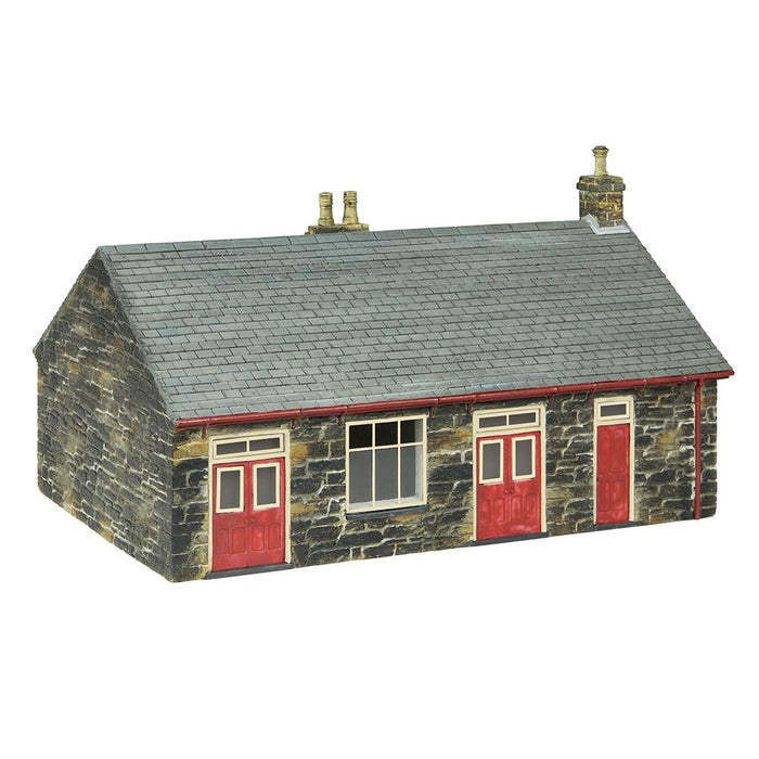Branchline [OO] 44-0169R Scenecraft Harbour Station Booking Office - Red