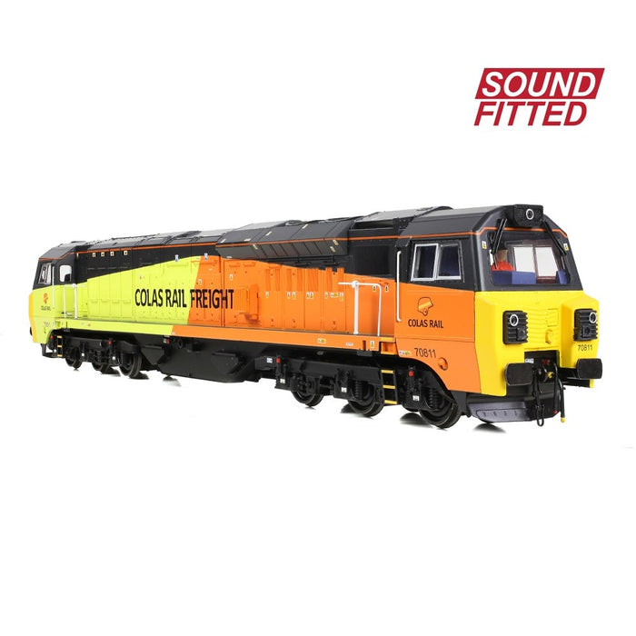 Branchline [OO] 31-591ASF Class 70 with Air Intake Modifications 70811 Colas Rail Freight livery