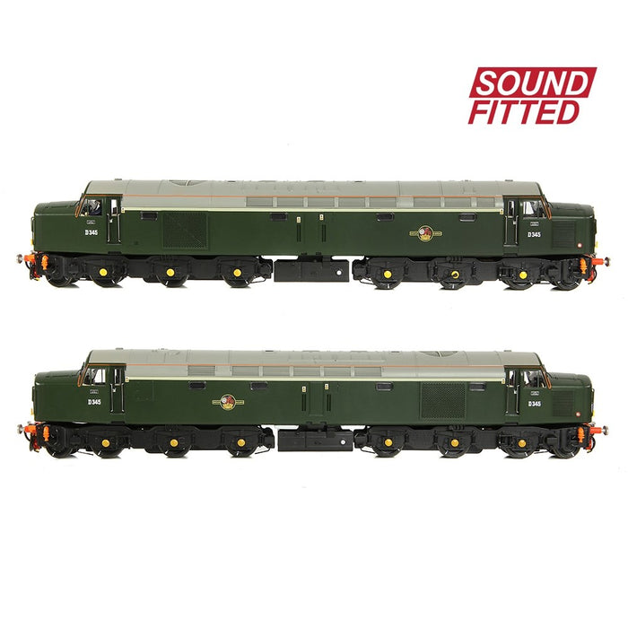 Branchline [OO] 32-491SF Class 40 Centre Headcode D345 in BR Green (Small Yellow Panels)