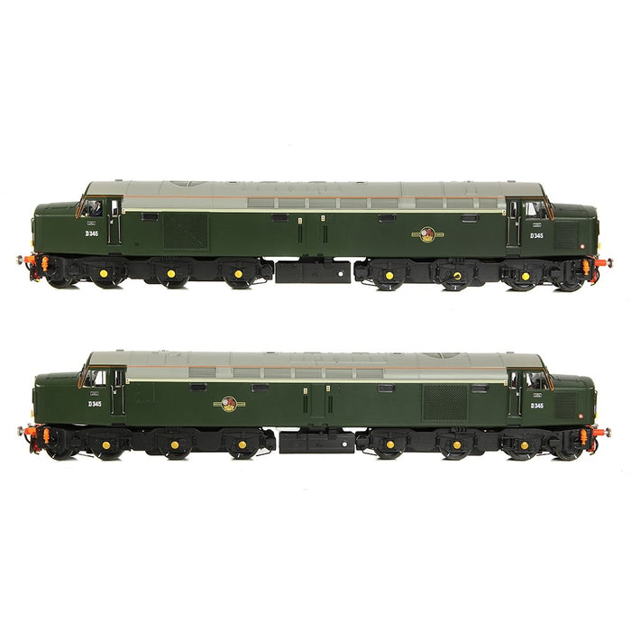 Branchline [OO] 32-491 Class 40 Centre Headcode D345 in BR Green (Small Yellow Panels)
