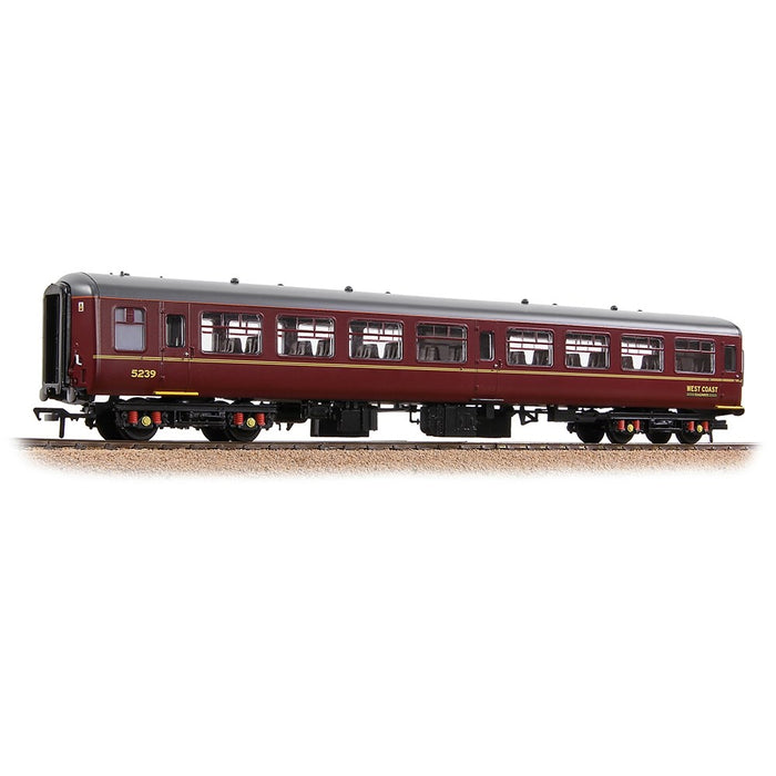 Branchline [OO] 39-354 BR Mk2 TSO Tourist Second Open in WCRC Maroon