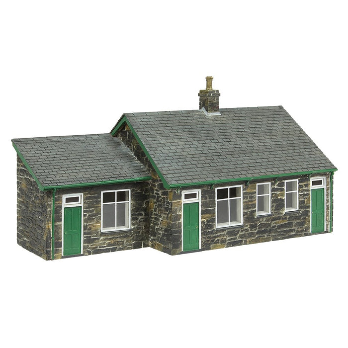 Branchline [OO] 44-0171G Scenecraft Harbour Station Gents and Office - Green