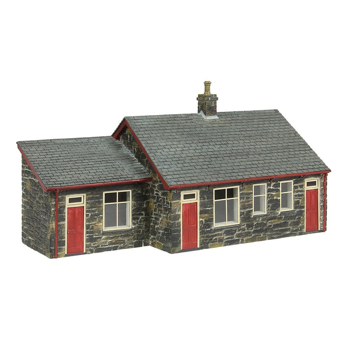 Branchline [OO] 44-0171R Scenecraft Harbour Station Gents and Office - Red