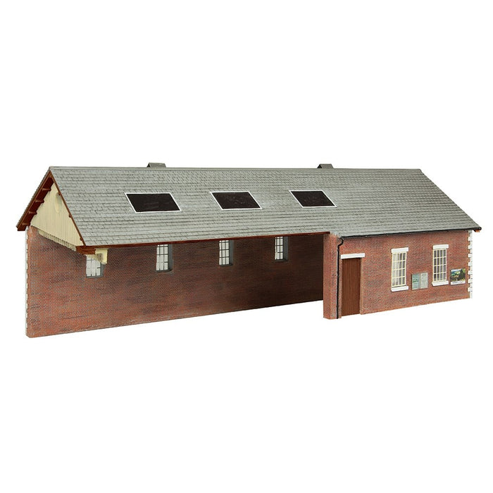 Branchline [OO] 44-0180B Scenecraft S&DJR Train Shed with Chocolate and Cream detail
