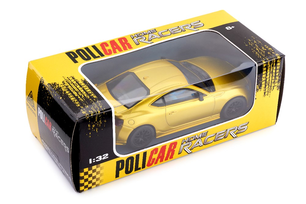 Policar CT01-yellow Subaru BRZ - Yellow