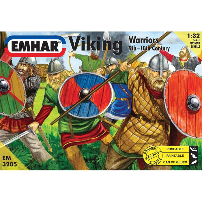 Emhar 3205 1:32 Viking Warriors (9th-10th Century)