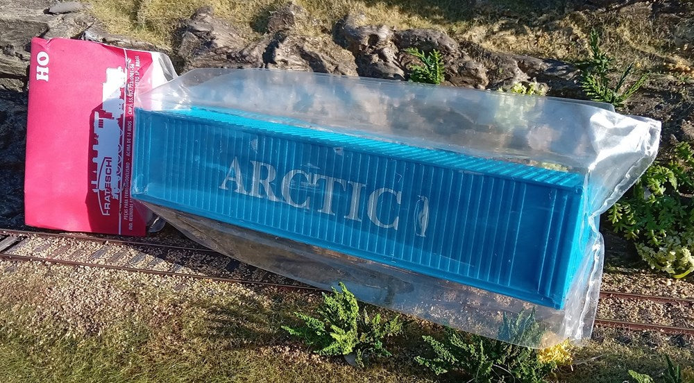 Frateschi 20756 HO 40' ISO Container - ARTIC (Blue)