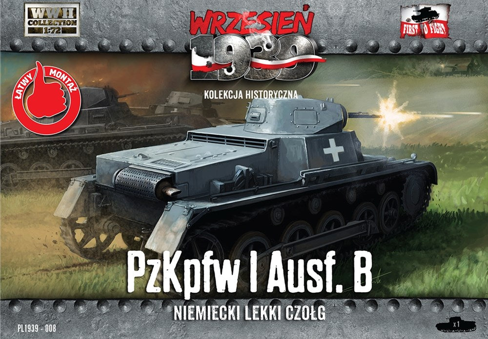 First to Fight 008 1:72 Pz.Kpfw.I Ausf. B