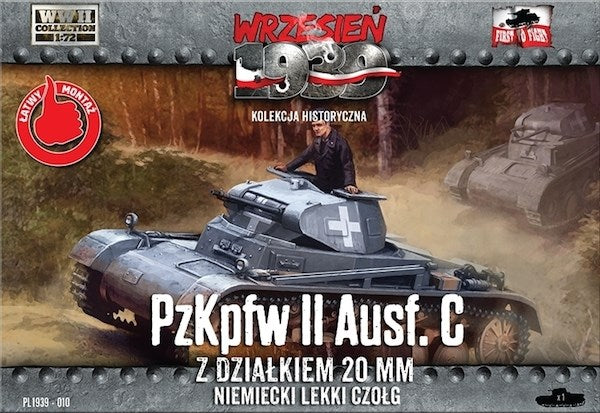 First to Fight 010 1:72 Pz.Kpfw. II Ausf.C w/20mm Gun