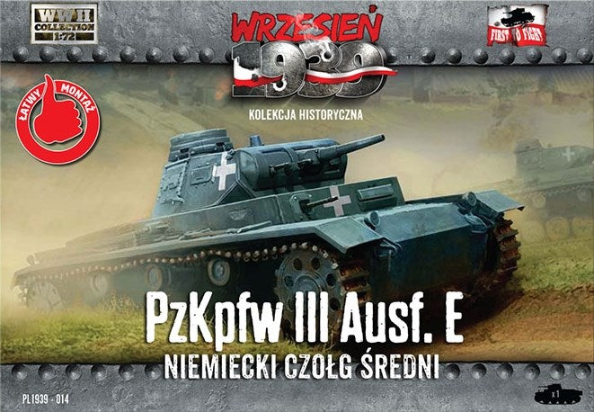 First to Fight 014 1:72 Pz.Kpfw.III Ausf. E. German Medium tank