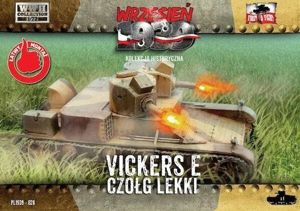 First to Fight 028 1:72 Vickers E Twin Turret Light Tank