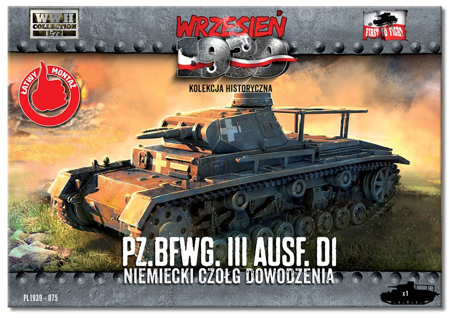 First to Fight 075 1:72 Pz.BfWg. III Ausf. D1