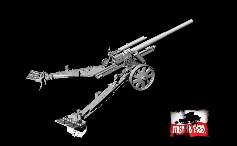 First to Fight 079 1:72 German heavy howitzer 15 cm sFH 18 — Ironhorse Hobbies