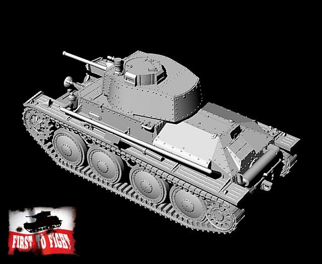 First to Fight 081 1:72 German light tank PzKpfw 38 (t) Ausf.A