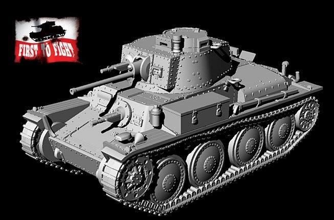 First to Fight 086 1:72 German light tank PzKpfw 38 Ausf. B