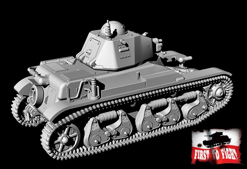 First to Fight 087 1:72 R-35 light tank - Late version