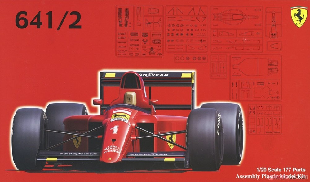 Fujimi 092140 1:20 F1 Ferrari 641/2 No.1