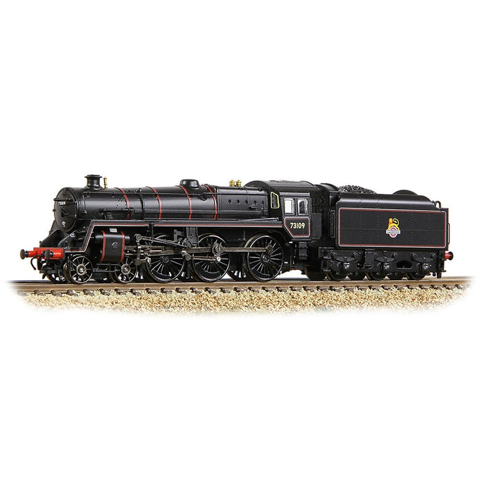Graham Farish [N] 372-727A BR Standard 5MT with BR1B Tender 73109 in BR Lined Black (Early Emblem)