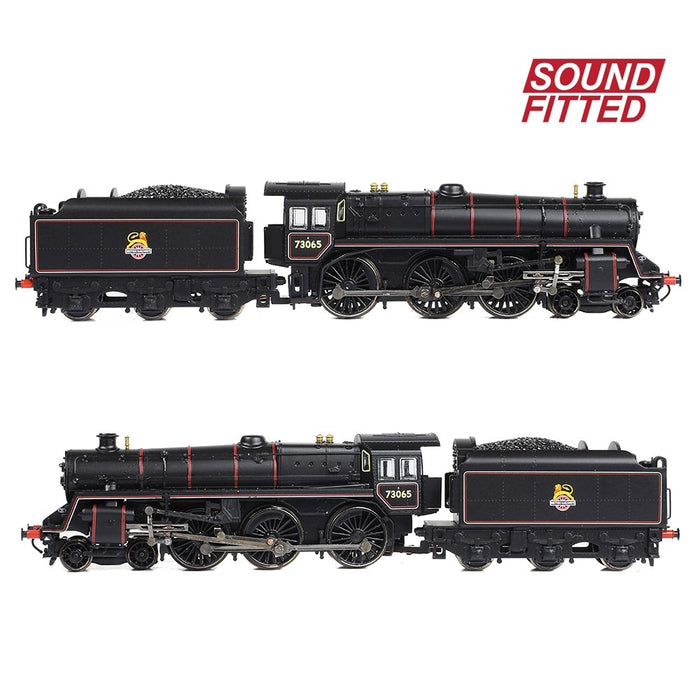 Graham Farish [N] 372-730SF BR Standard 5MT with BR1C Tender 73065 in BR Lined Black (Early Emblem)