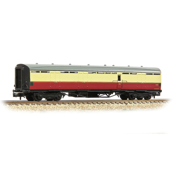 Graham Farish [N] 374-861 LNER Thompson Full Brake in BR Crimson & Cream