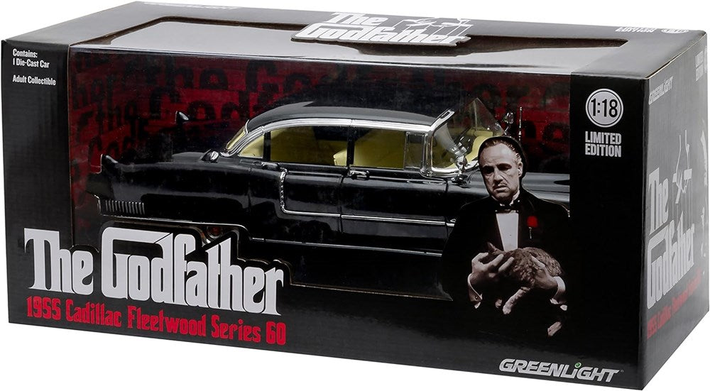 Greenlight 12949 1:18 1955 Cadillac Fleetwood Series 60 Special - The Godfather 1972