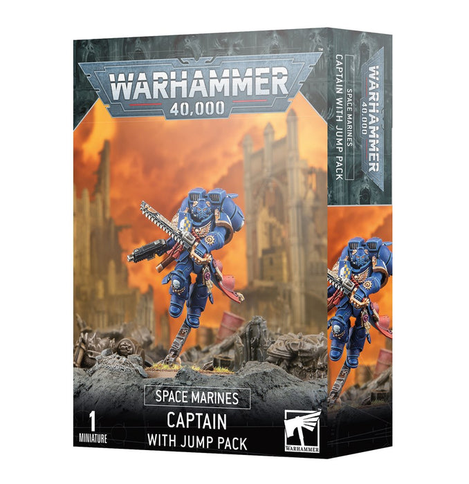 Warhammer 40K 48-17 Space Marines - Captain with Jump Pack