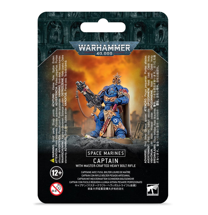 Warhammer 40K 48-48 Space Marines - Captain with Master-Crafted Bolt Rifle