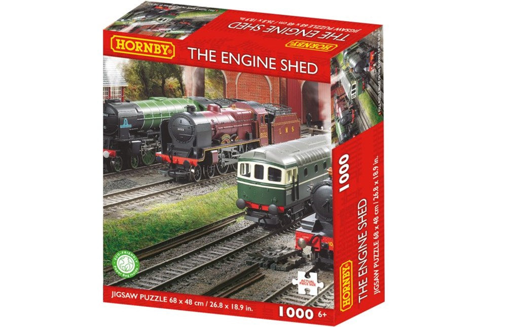 Kidicraft HB5003 Hornby 1000pc Jigsaw Puzzle - The Engine Shed
