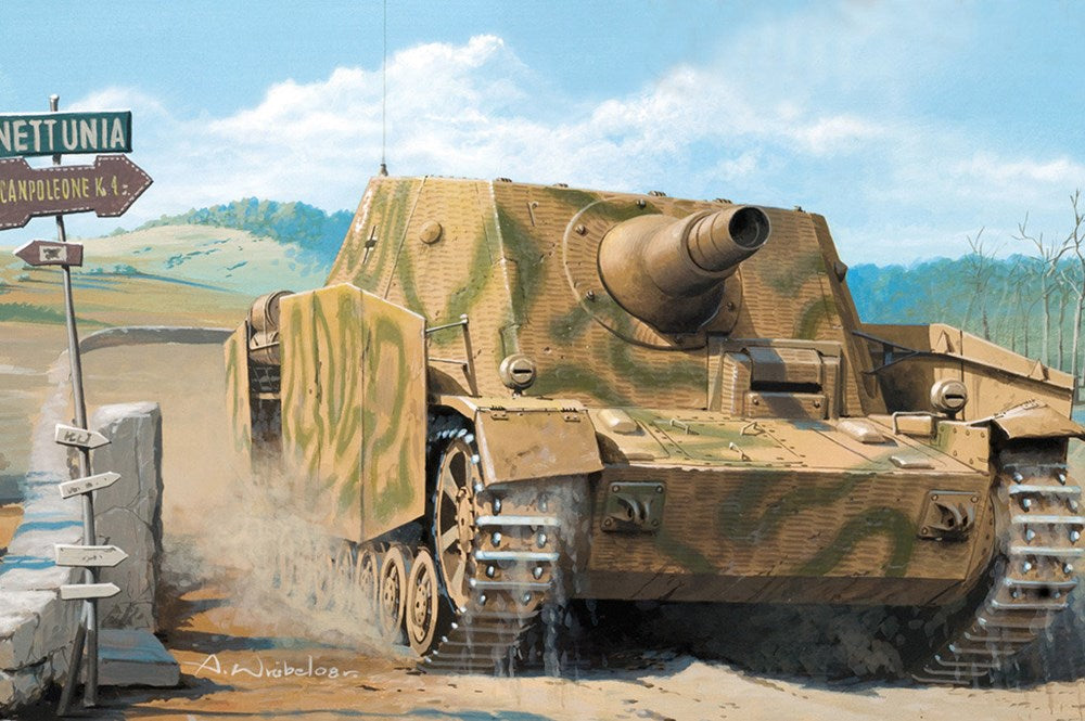 HobbyBoss 80135 1:35 German Sturmpanzer IV 'Brummbar' Early Version (Mid production) with Interior