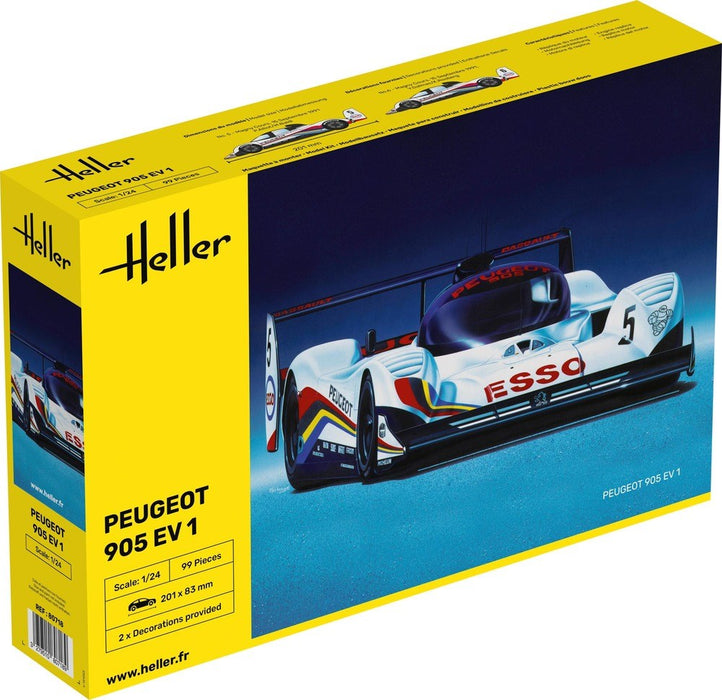 Heller 80718 1:24 Peugeot 905 EV 1