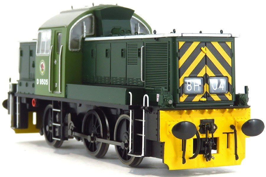 Heljan 1412 OO Class 14 - BR Green with Wasp Ends 'D9505'
