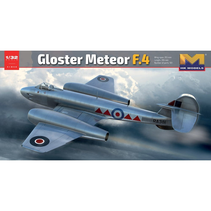 HK Models 01E06 1:32 Gloster Meteor F.4