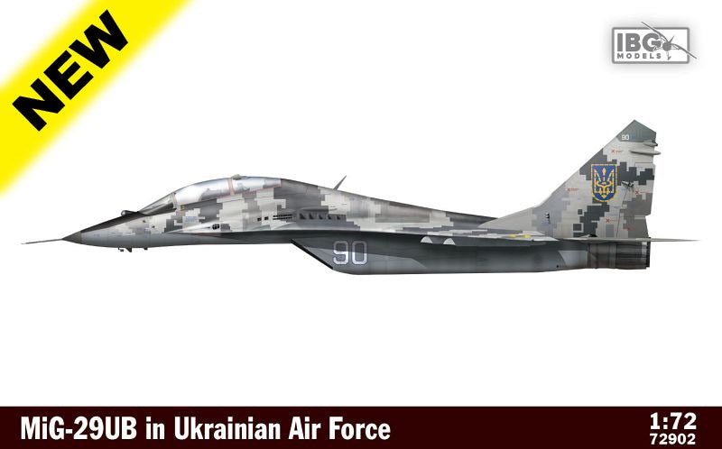 IBG Models 72902 1:72 MiG-29UB Ukrainian Air Force