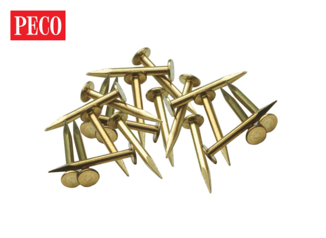 Peco IL-11 Individulay Brass Nails (approx. 500)