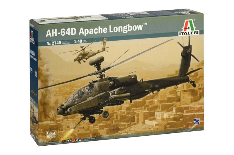 Italeri 2748 1:72 AH-64D Apache Longbow