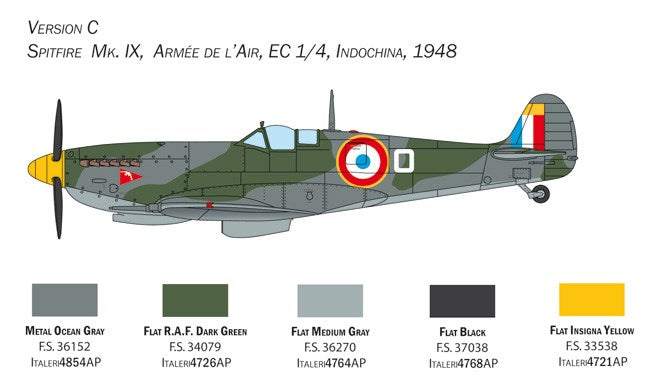 Italeri 2804 1:48 Spitfire Mk.IX