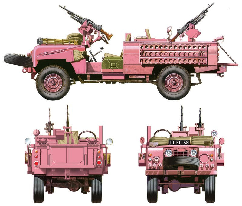 Italeri 6501 1:35 S.A.S. Recon Vehicle 'Pink Panther'